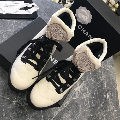 High Quality Luxury Chanel Down Shoes Snow Boots – Style 77926 alternate view