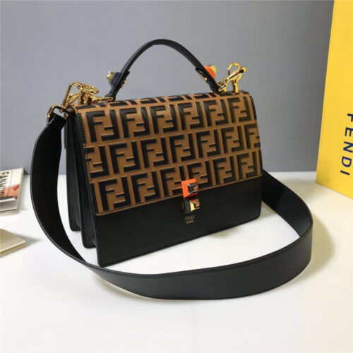 High Quality Luxury Fendi Kan I FF Bag alternate view