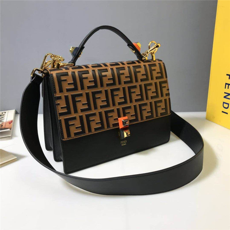 High Quality Luxury Fendi Kan I FF Bag product detail