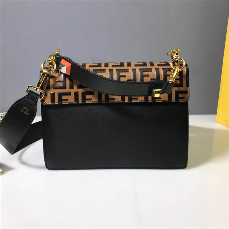 High Quality Luxury Fendi Kan I FF Bag product detail