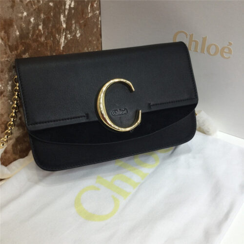 High Quality Luxury Chloé C Medium Bag – Style 30315