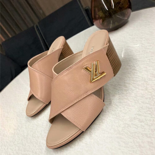 High Quality Luxury Louis Vuitton Heels Slippers product detail
