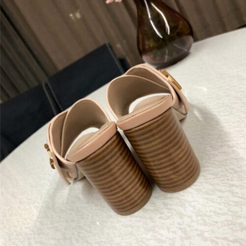 High Quality Luxury Louis Vuitton Heels Slippers product detail