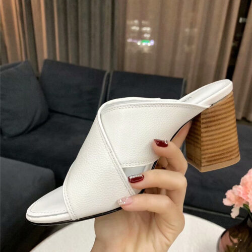 High Quality Luxury Louis Vuitton Heels Slippers White product detail
