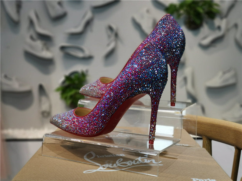 High Quality Luxury Christian Louboutin Heels With Diamonds product detail