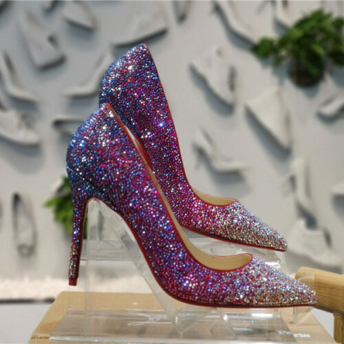 High Quality Luxury Christian Louboutin Heels With Diamonds product detail