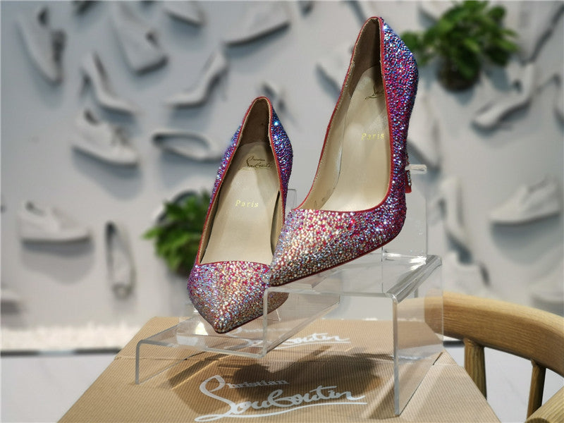 High Quality Luxury Christian Louboutin Heels With Diamonds product detail
