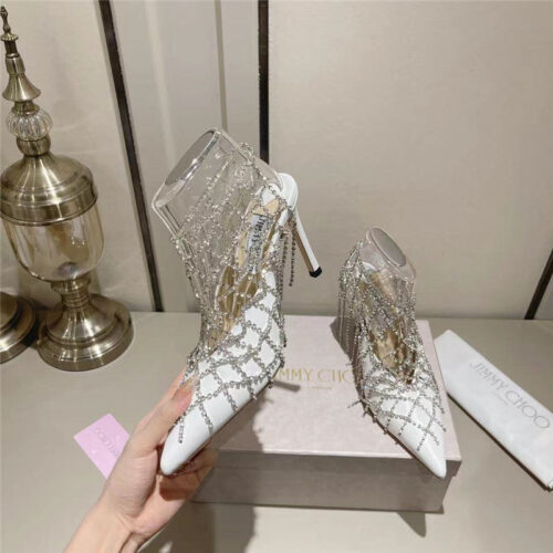 High Quality Luxury Jimmy Choo Rhinestone Sandals – Style 74423 product detail