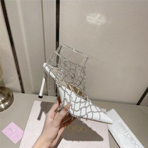 High Quality Luxury Jimmy Choo Rhinestone Sandals – Style 74423 alternate view