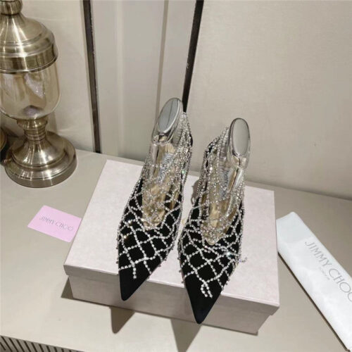 High Quality Luxury Jimmy Choo Rhinestone Sandals – Style 74423 product detail