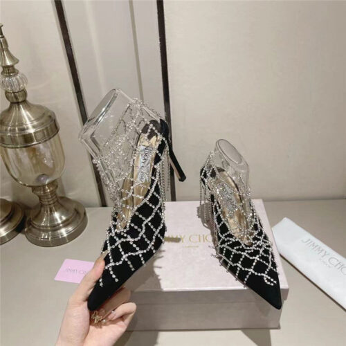 High Quality Luxury Jimmy Choo Rhinestone Sandals – Style 74423 product detail