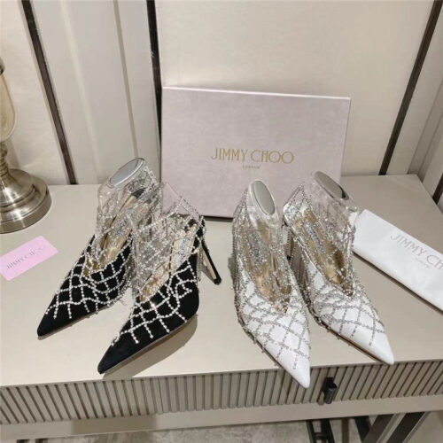 High Quality Luxury Jimmy Choo Rhinestone Sandals – Style 74423 product detail