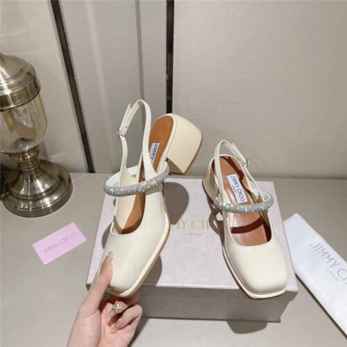 High Quality Luxury Jimmy Choo Rhinestone Sandals – Style 36567 product detail