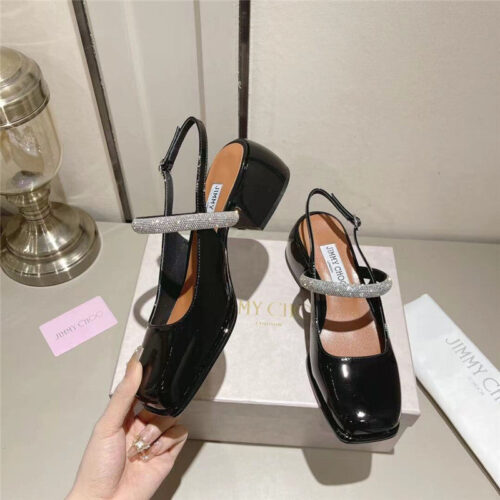 High Quality Luxury Jimmy Choo Rhinestone Sandals – Style 36567 product detail
