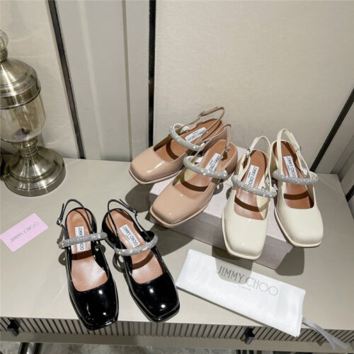 High Quality Luxury Jimmy Choo Rhinestone Sandals – Style 36567 product detail