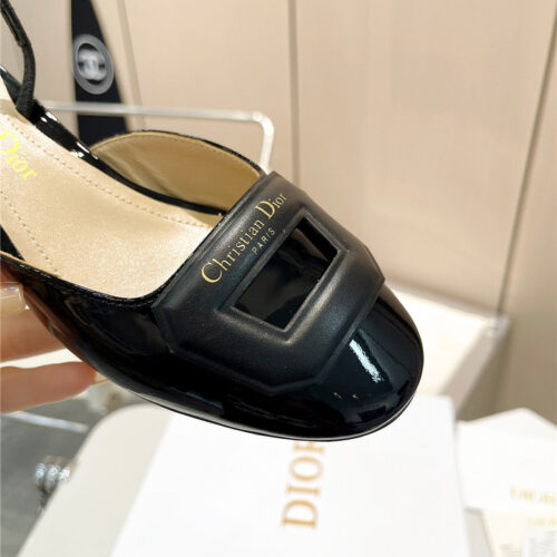 High Quality Luxury Dior Hollow Strappy Sandals – Style 83334 product detail