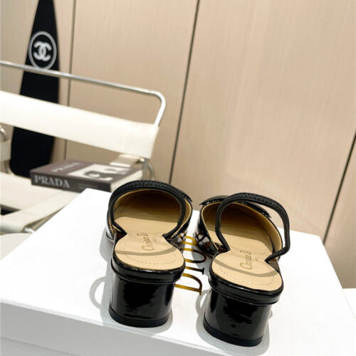 High Quality Luxury Dior Hollow Strappy Sandals – Style 83334 product detail