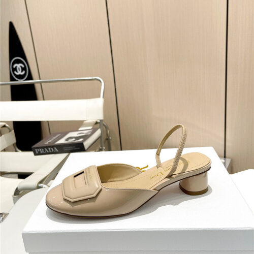 High Quality Luxury Dior Hollow Strappy Sandals – Style 71462 product detail