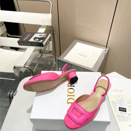 High Quality Luxury Dior Hollow Strappy Sandals product detail