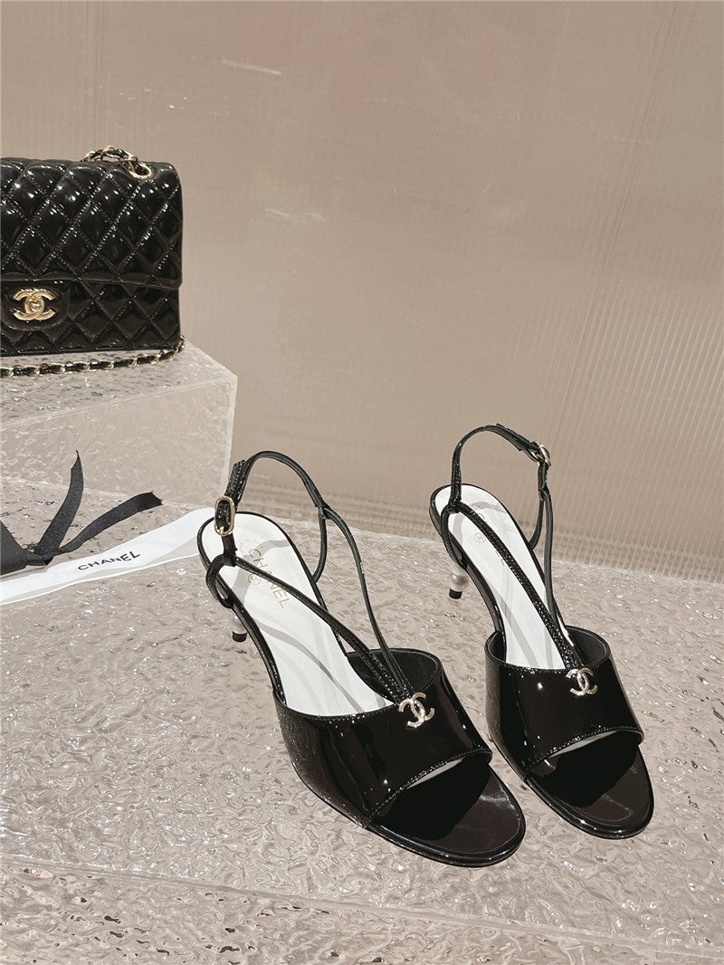 High Quality Luxury Chanel Explosion Models Large Logo Sandals product detail