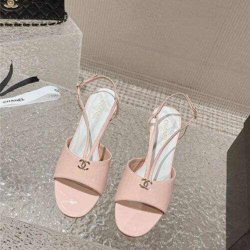 High Quality Luxury Chanel Explosion Models Large Logo Sandals – Style 94214 product detail