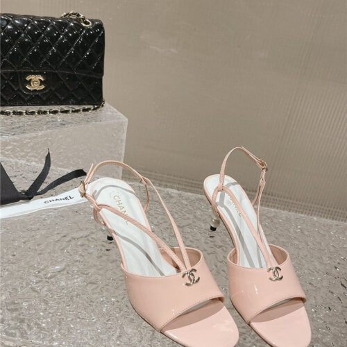 High Quality Luxury Chanel Explosion Models Large Logo Sandals – Style 94214 alternate view