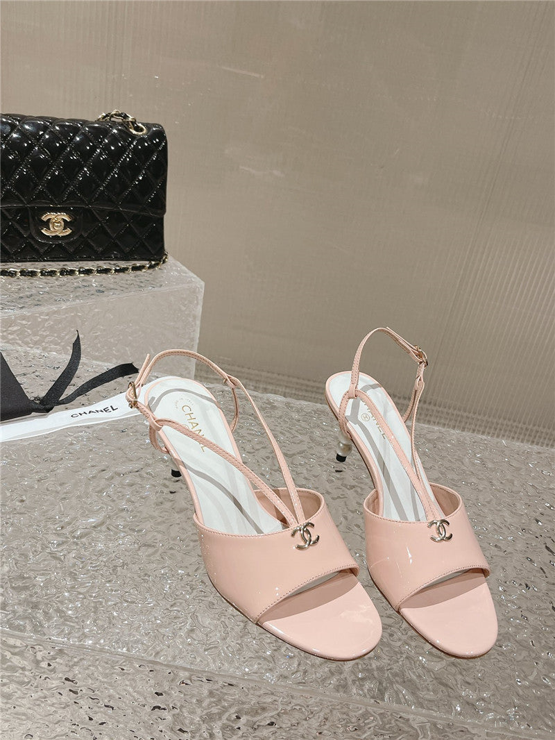 High Quality Luxury Chanel Explosion Models Large Logo Sandals – Style 94214 product detail