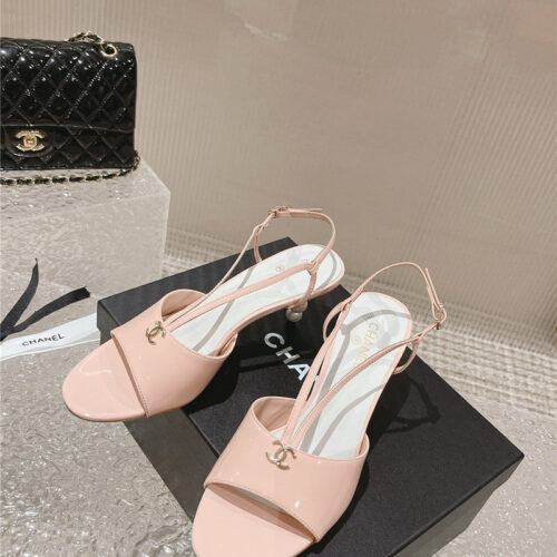 High Quality Luxury Chanel Explosion Models Large Logo Sandals – Style 94214 product detail