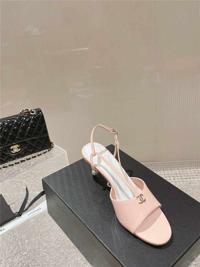 High Quality Luxury Chanel Explosion Models Large Logo Sandals – Style 94214 product detail