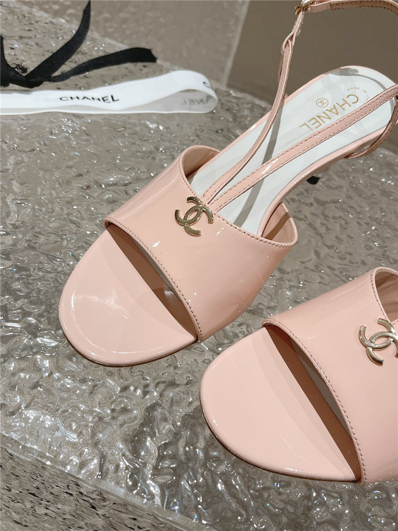 High Quality Luxury Chanel Explosion Models Large Logo Sandals – Style 94214 product detail