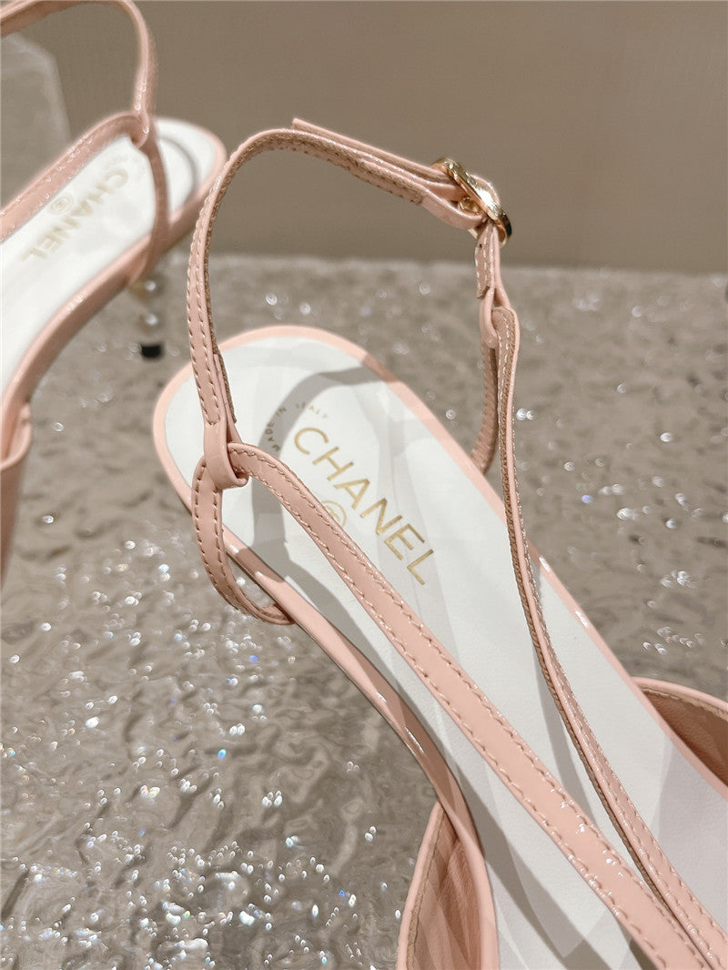 High Quality Luxury Chanel Explosion Models Large Logo Sandals – Style 94214 product detail