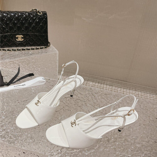 High Quality Luxury Chanel Explosion Models Large Logo Sandals – Style 90822
