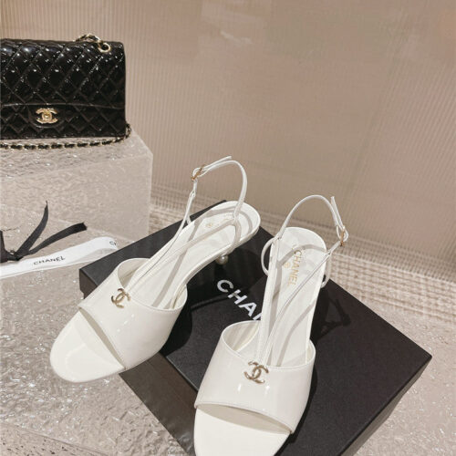 High Quality Luxury Chanel Explosion Models Large Logo Sandals – Style 90822 product detail