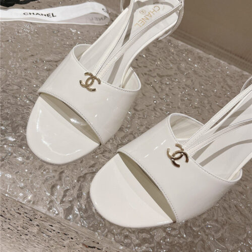 High Quality Luxury Chanel Explosion Models Large Logo Sandals – Style 90822 product detail