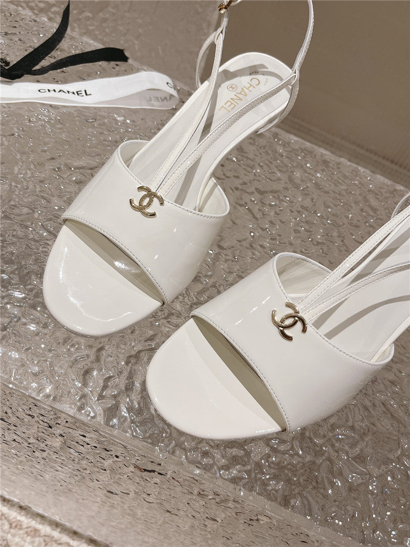 High Quality Luxury Chanel Explosion Models Large Logo Sandals – Style 90822 product detail