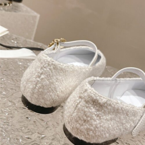 High Quality Luxury Chanel New Sunflower Buckle Mary Jane Shoes – Style 38022 product detail