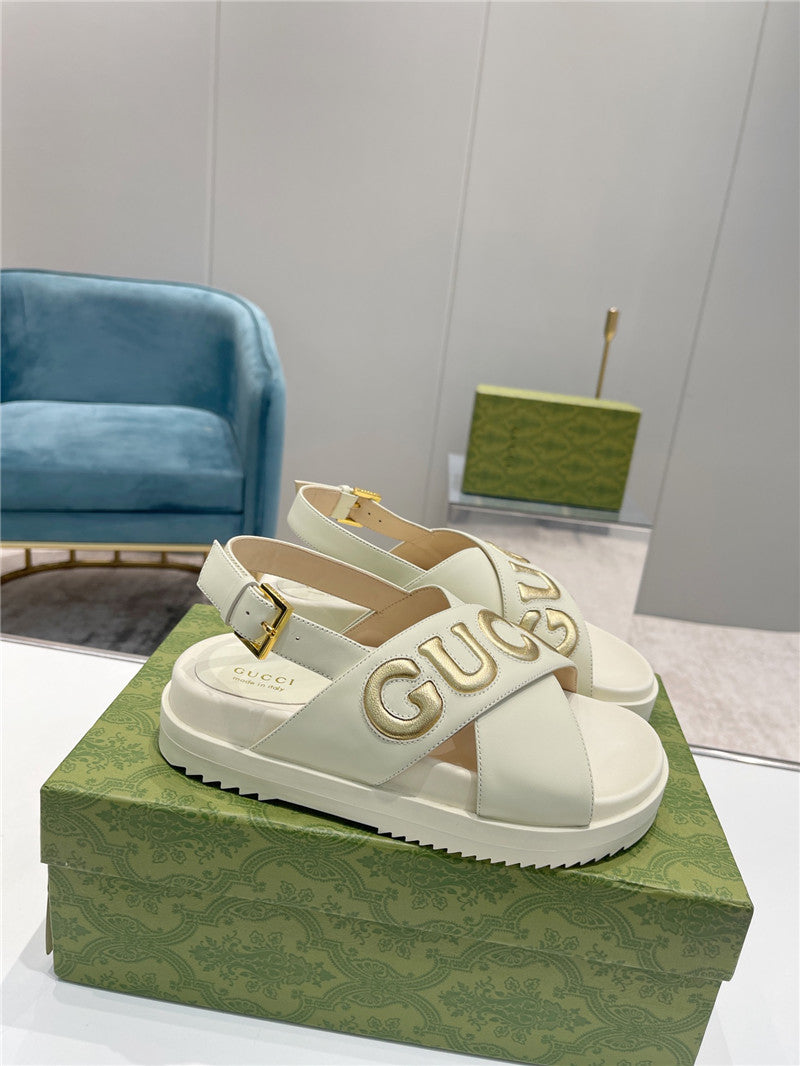 High Quality Luxury Gucci New Platform Slippers product detail