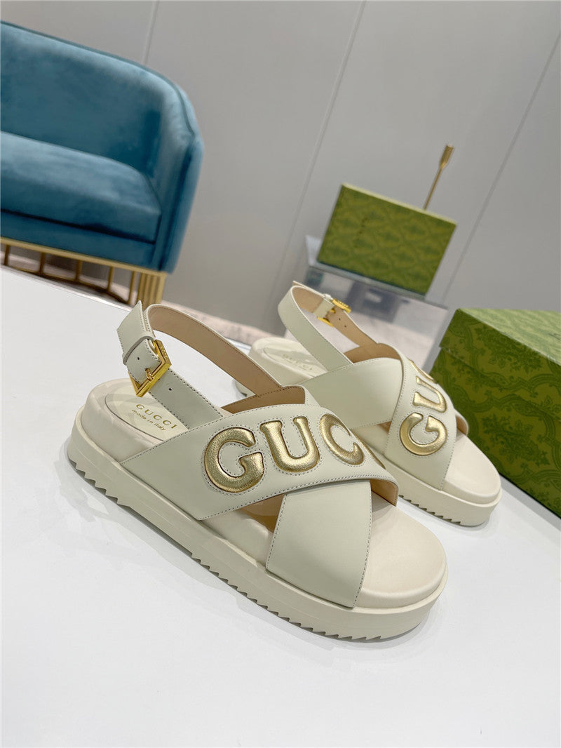 High Quality Luxury Gucci New Platform Slippers product detail