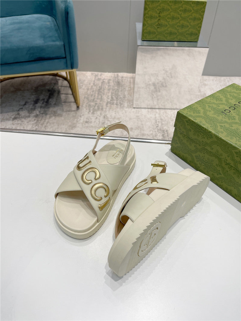High Quality Luxury Gucci New Platform Slippers product detail