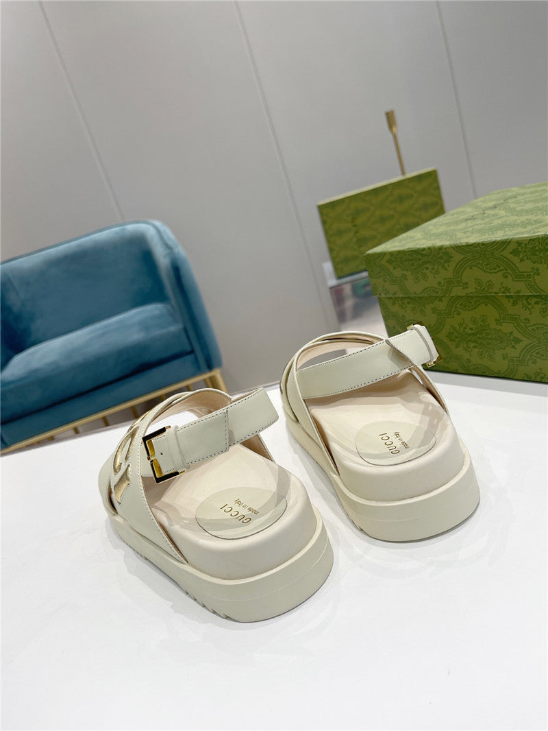 High Quality Luxury Gucci New Platform Slippers product detail