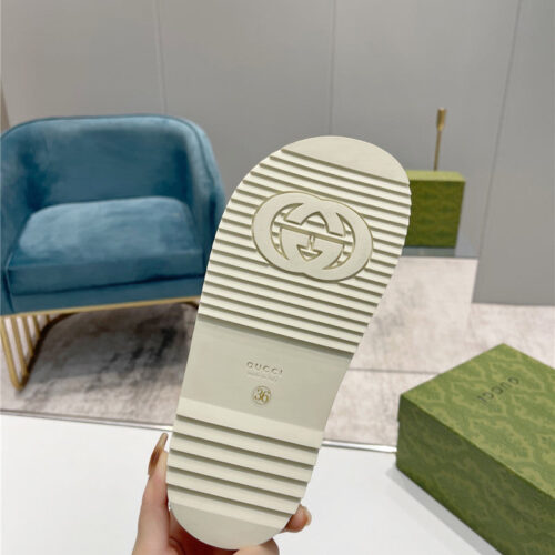 High Quality Luxury Gucci New Platform Slippers product detail