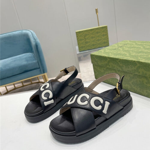 High Quality Luxury Gucci New Platform Slippers – Style 54323 product detail