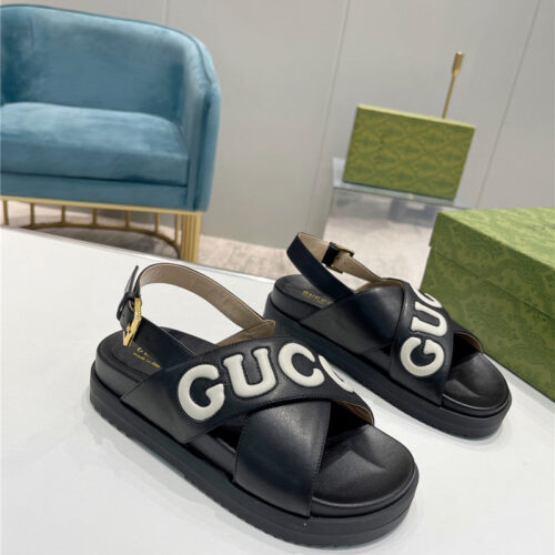 High Quality Luxury Gucci New Platform Slippers – Style 54323 product detail