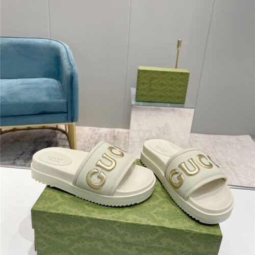 High Quality Luxury Gucci New Platform Slippers – Style 85395
