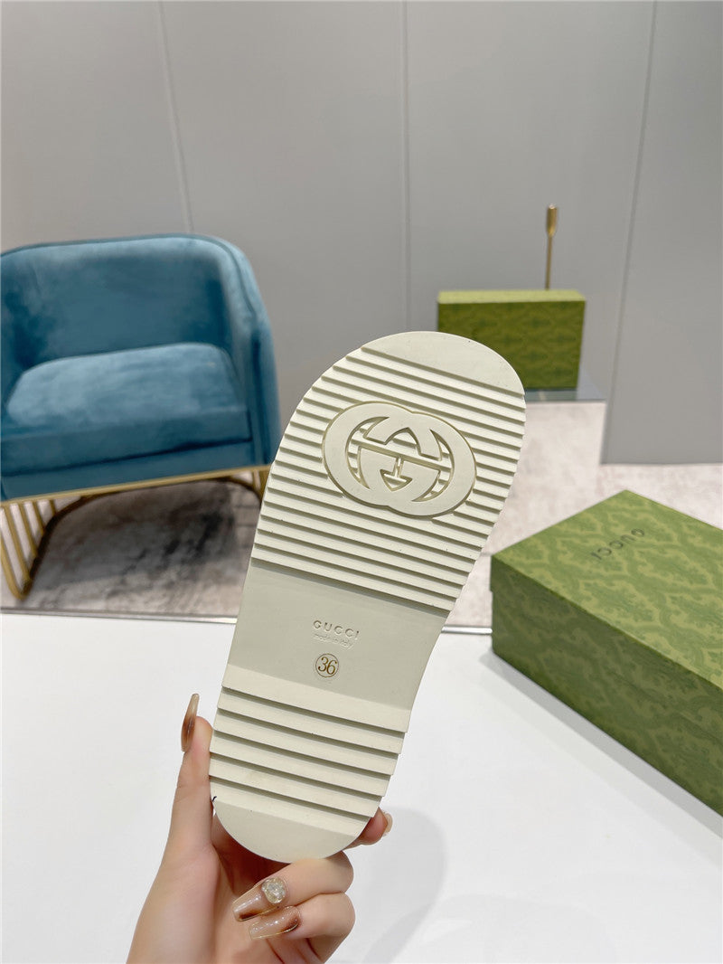 High Quality Luxury Gucci New Platform Slippers – Style 85395 product detail