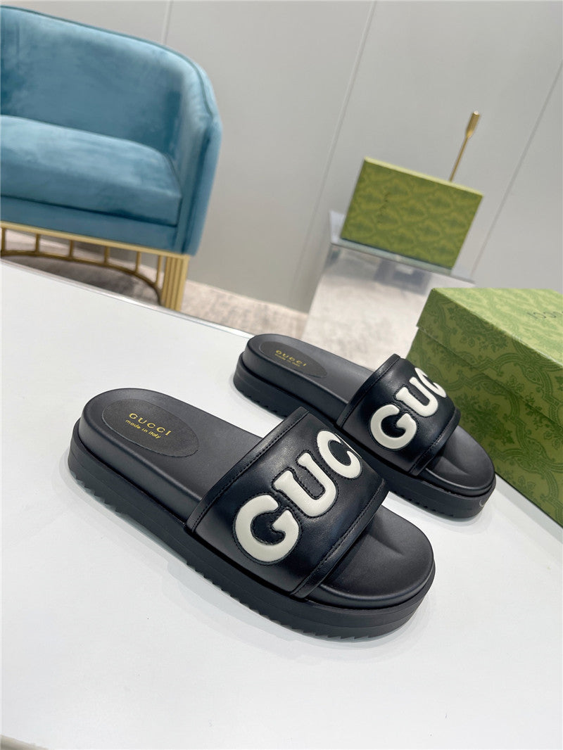 High Quality Luxury Gucci New Platform Slippers – Style 18163 product detail