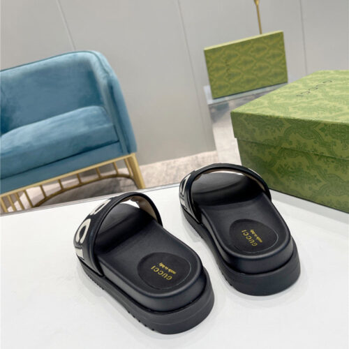 High Quality Luxury Gucci New Platform Slippers – Style 18163 product detail