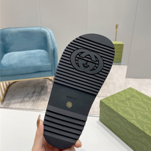 High Quality Luxury Gucci New Platform Slippers – Style 18163 product detail