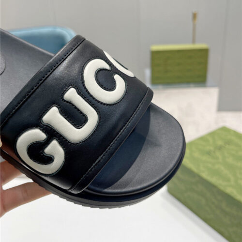 High Quality Luxury Gucci New Platform Slippers – Style 18163 product detail
