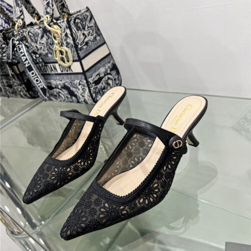 High Quality Luxury Dior Webbing Back Air Sandals – Style 16614